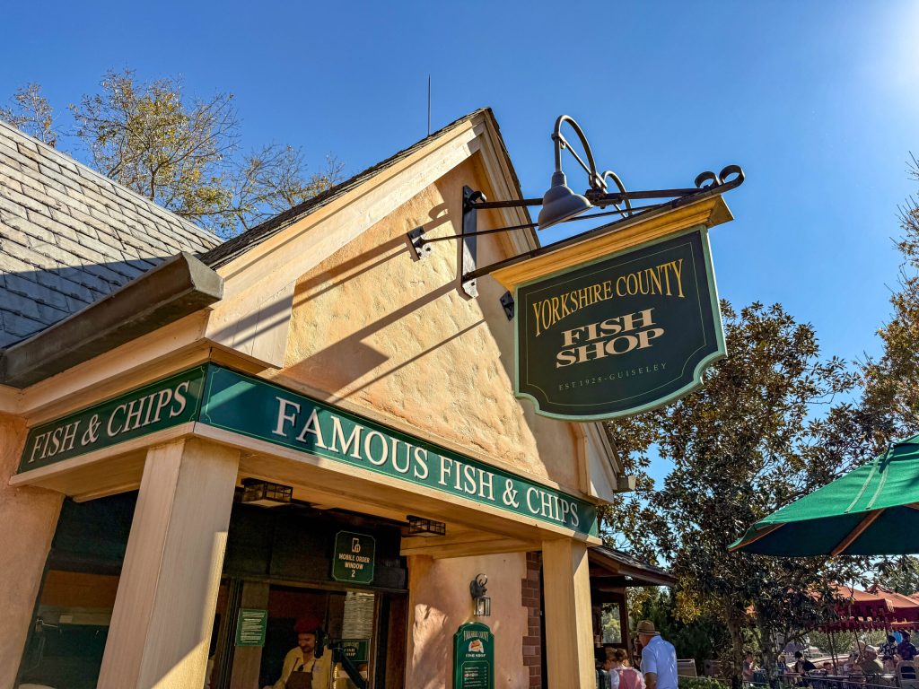 Yorkshire County Fish Shop Allergy Review: Fish & Chips in Epcot’s UK&nbsp;Pavilion